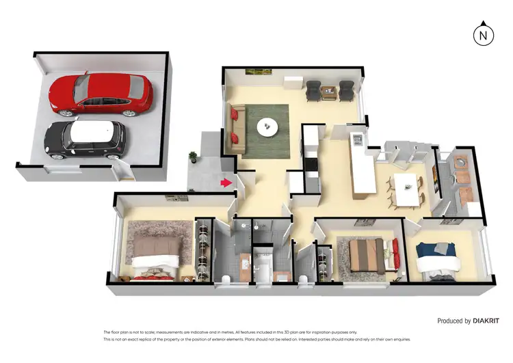Floorplan of Homely house listing, 5 Acton Close, Frankston VIC 3199