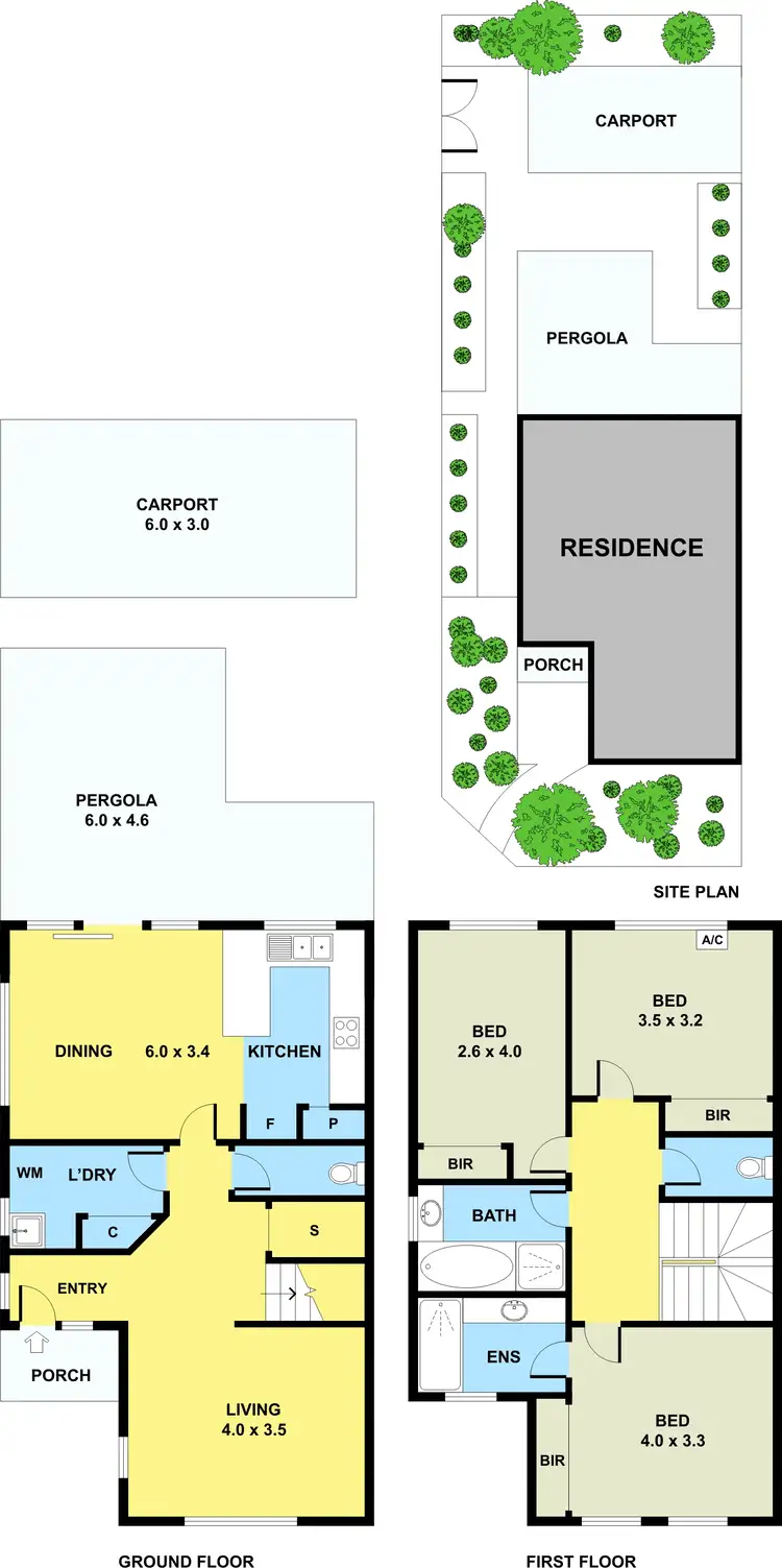 Floorplan of Homely house listing, 2 Lana Way, Maribyrnong VIC 3032