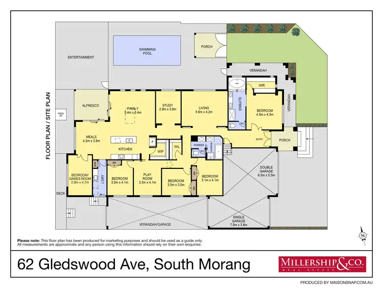 Floorplan of Homely house listing, 62 Gledswood Avenue, South Morang VIC 3752