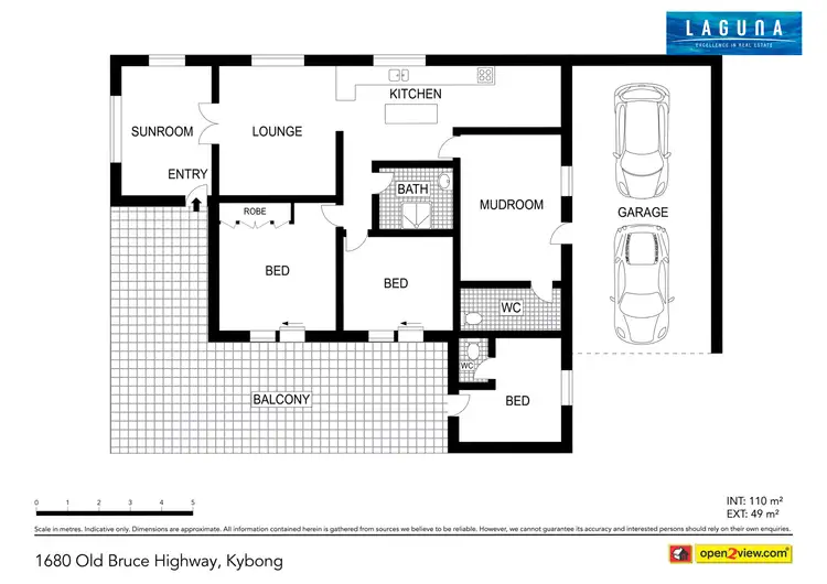 Floorplan of Homely rural property listing, 1680 Old Bruce Highway, Kybong QLD 4570