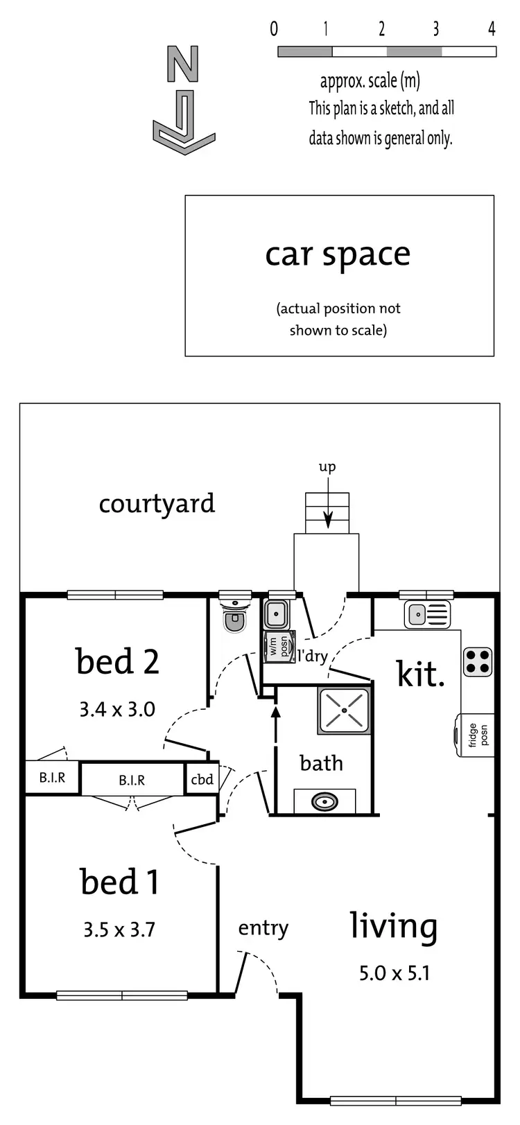 Floorplan of Homely unit listing, 3/10 Greenwood Avenue, Ringwood VIC 3134