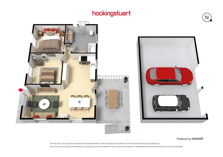 Floorplan of Homely house listing, 499 Ferrers Road, Dereel VIC 3352
