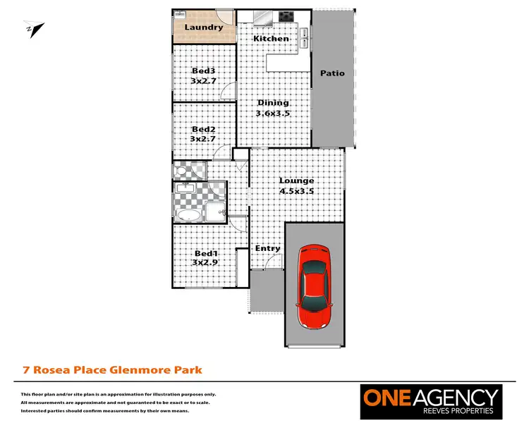 Floorplan of Homely house listing, 7 Rosea Place, Glenmore Park NSW 2745