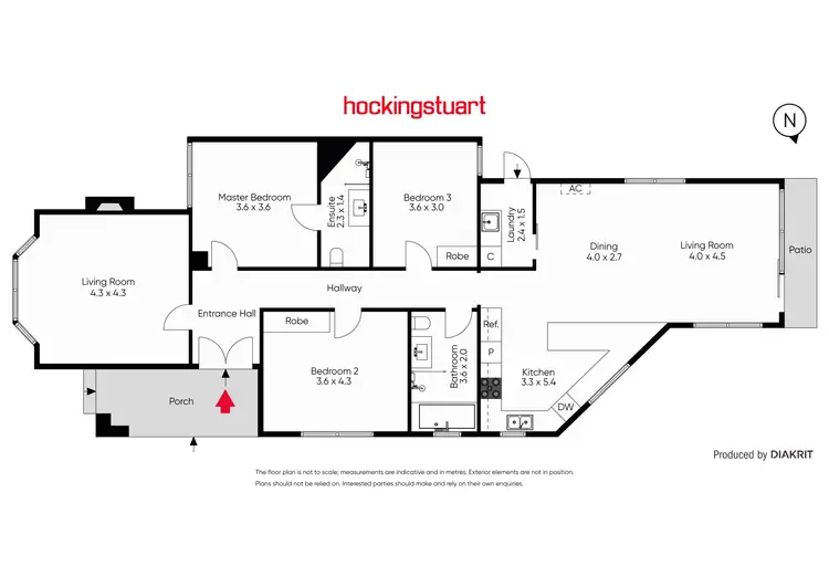 Floorplan of Homely house listing, 108 Ripon Street South, Ballarat Central VIC 3350