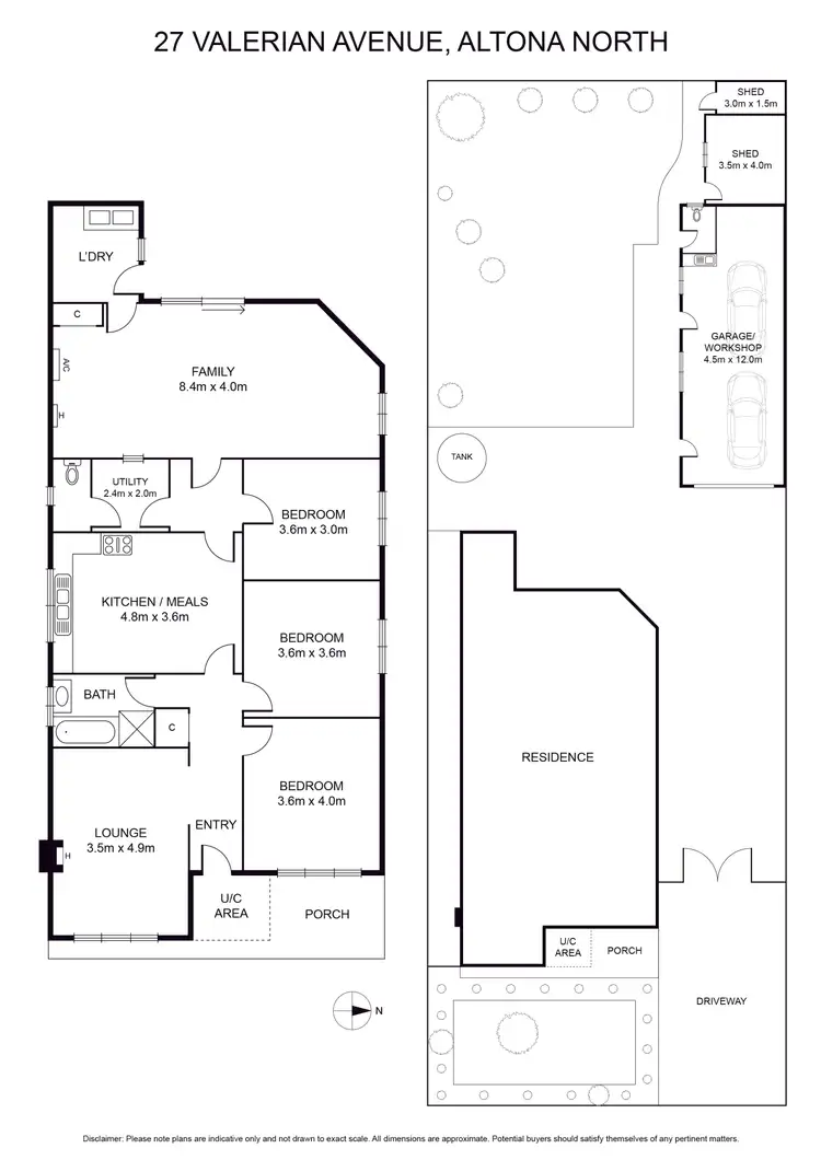 Floorplan of Homely house listing, 27 Valerian Avenue, Altona North VIC 3025
