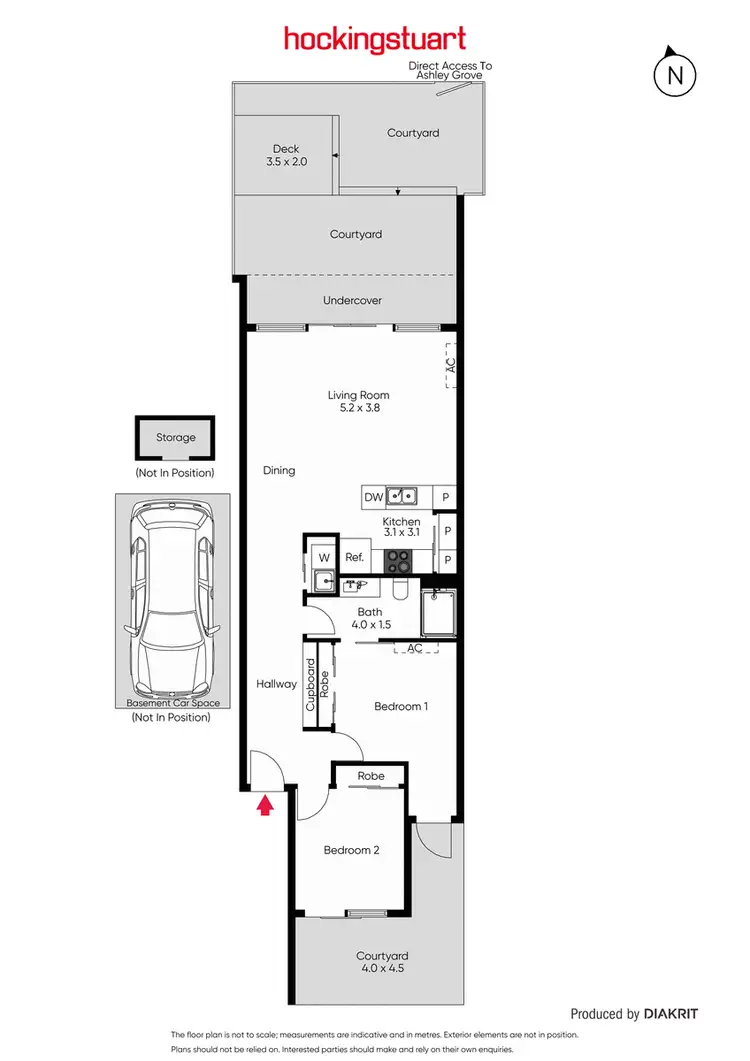 Floorplan of Homely apartment listing, 5/7 Warner Street, Malvern VIC 3144