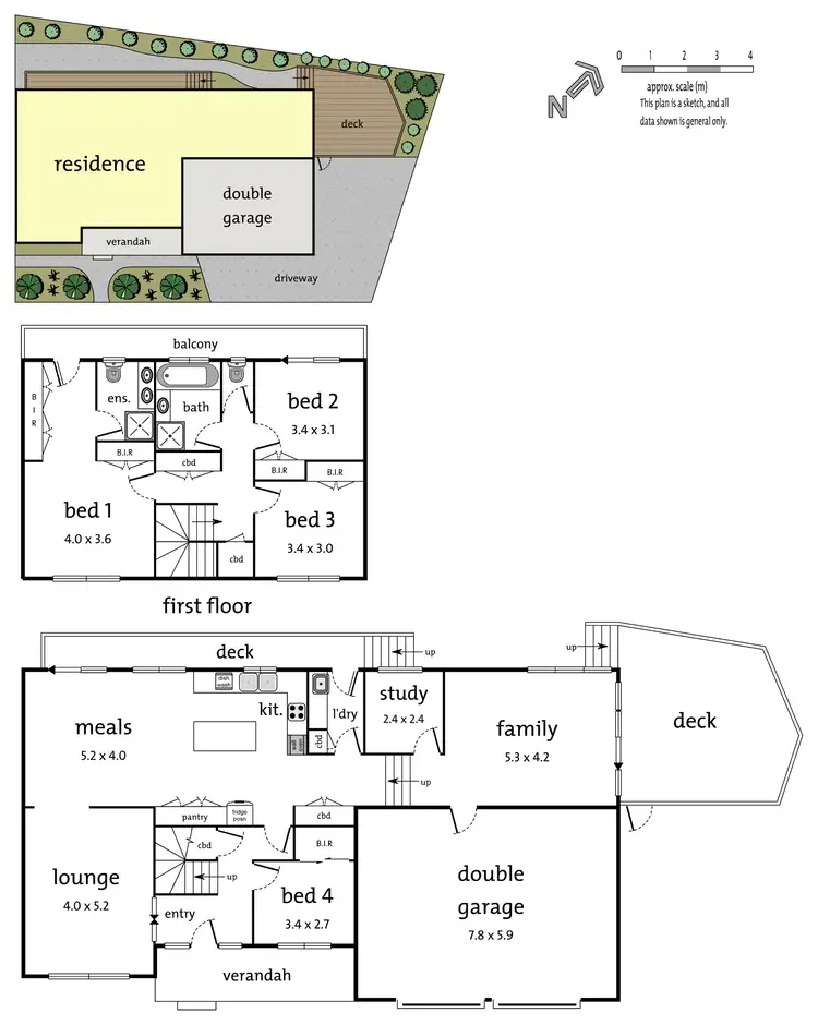 Floorplan of Homely house listing, 1A Stamford Court, Ringwood North VIC 3134