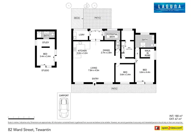 Floorplan of Homely house listing, 82 Ward Street, Tewantin QLD 4565