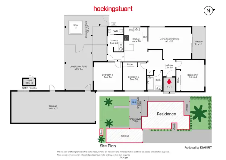Floorplan of Homely house listing, 13 Kelverne Street, Reservoir VIC 3073