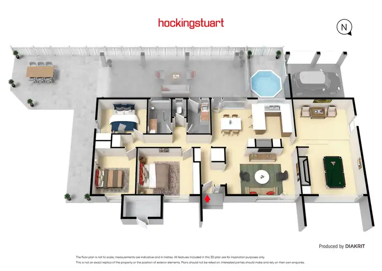 Floorplan of Homely house listing, 2 Isabella Crescent, Frankston VIC 3199