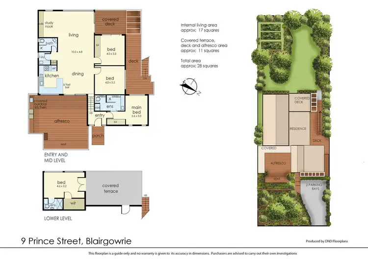 Floorplan of Homely house listing, 9 Prince Street, Blairgowrie VIC 3942