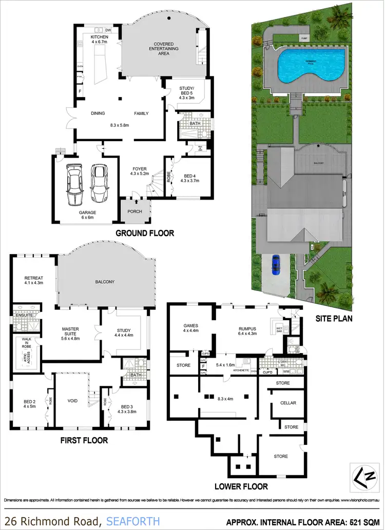 Floorplan of Homely house listing, 26 Richmond Road, Seaforth NSW 2092