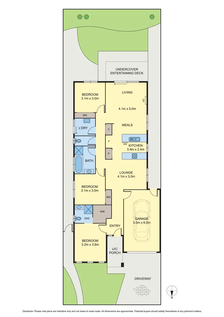 Floorplan of Homely house listing, 11 Cortland Street, Doreen VIC 3754