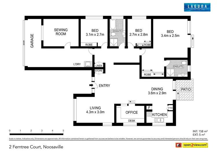Floorplan of Homely house listing, 2 Ferntree Court, Noosaville QLD 4566