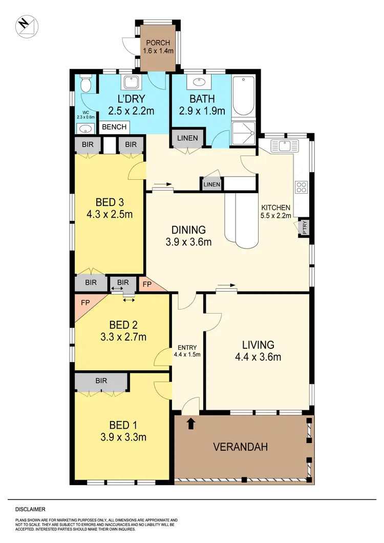 Floorplan of Homely house listing, 230 Main Road, Golden Point VIC 3350