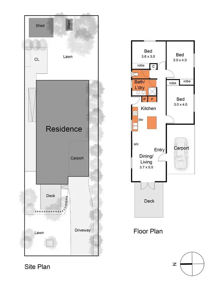 Floorplan of Homely house listing, 197 Sixth Avenue, Rosebud VIC 3939