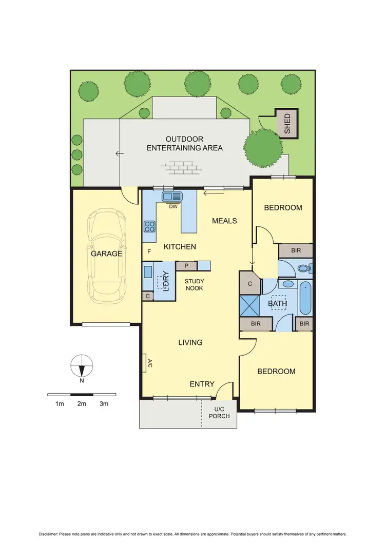 Floorplan of Homely unit listing, 2/40 Para Road, Montmorency VIC 3094