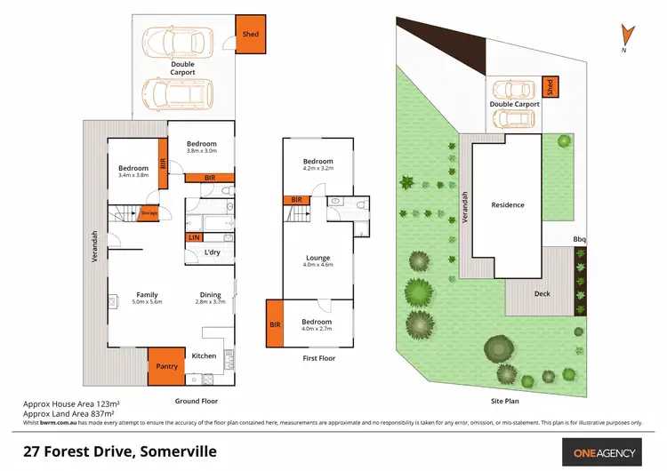 Floorplan of Homely house listing, 27 Forest Drive, Somerville VIC 3912