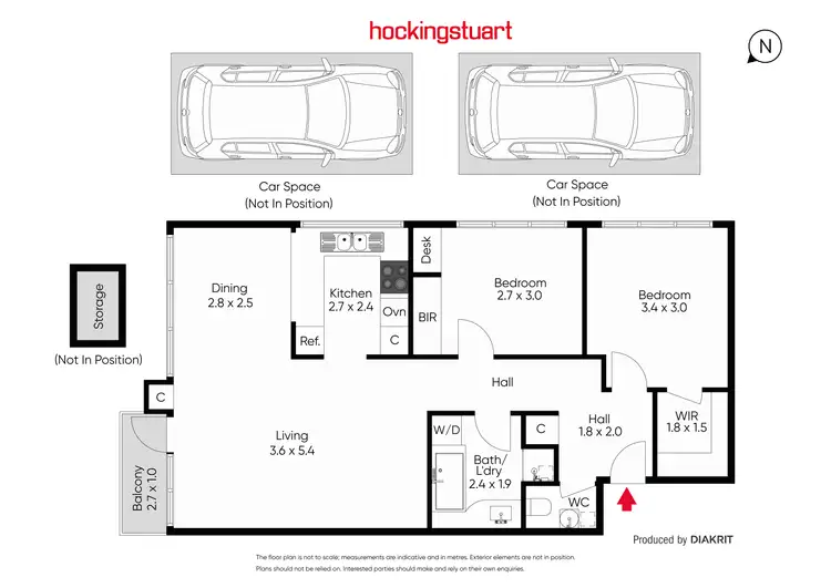 Floorplan of Homely apartment listing, 13/16 Tennyson Street, St Kilda VIC 3182