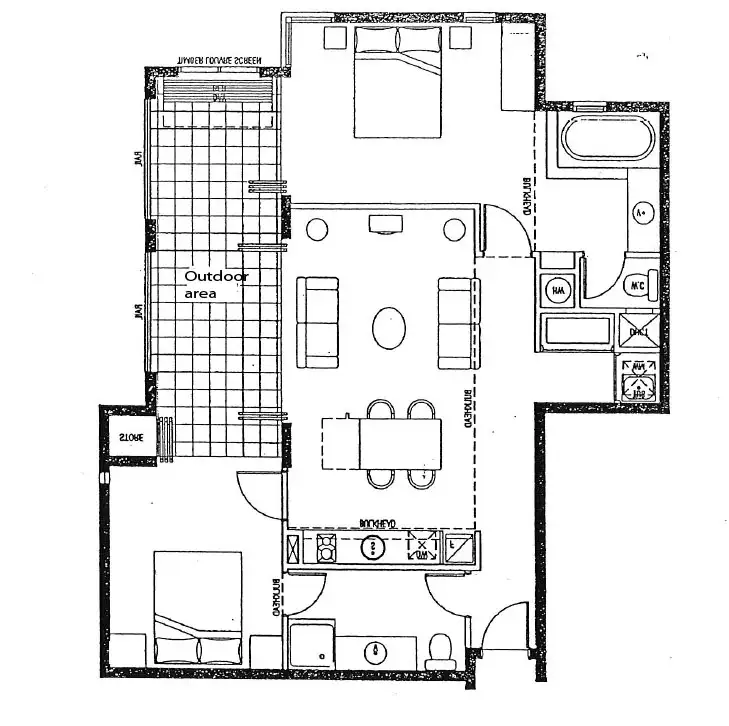 Floorplan of Homely apartment listing, 227/32 Hastings Street, Noosa Heads QLD 4567