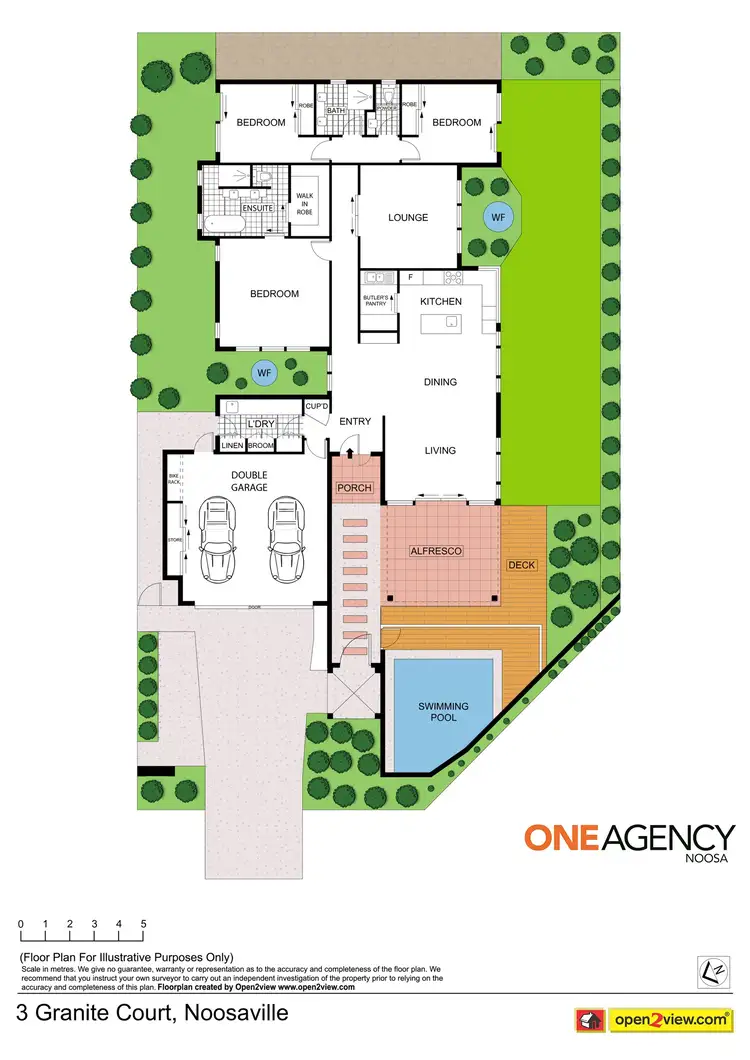 Floorplan of Homely house listing, 3 Granite Court, Noosaville QLD 4566