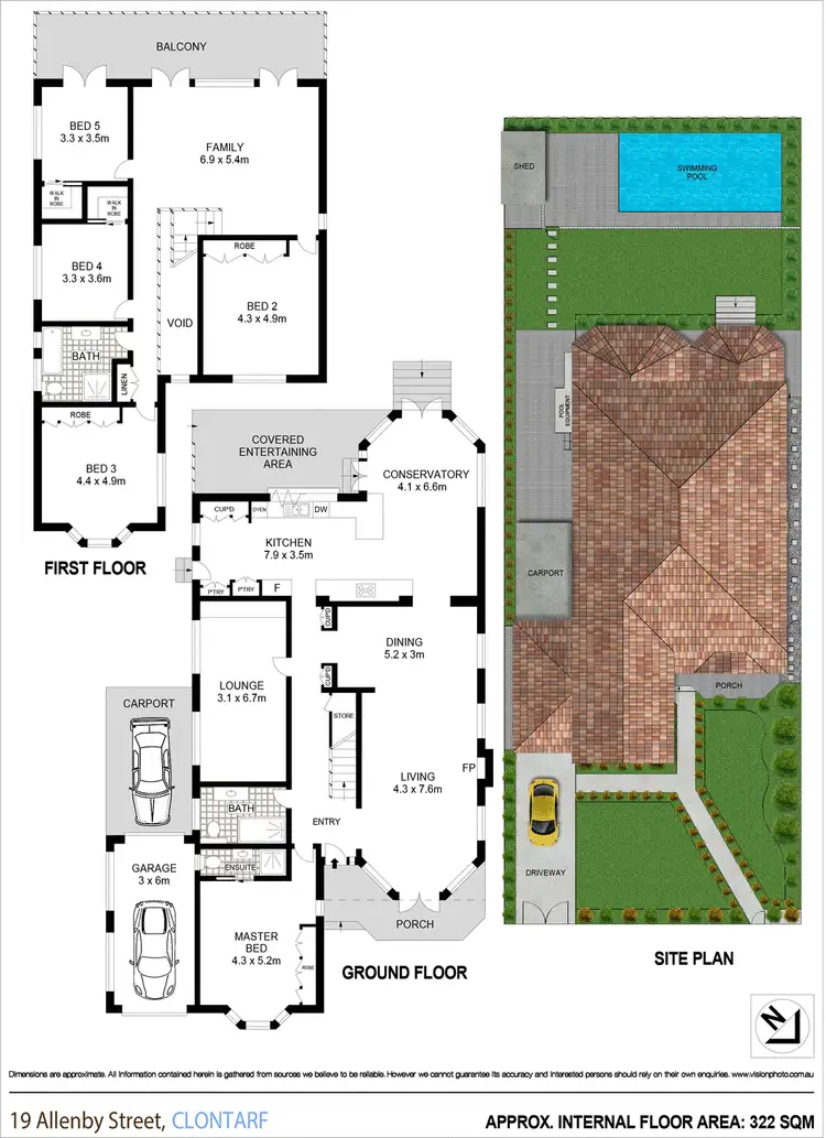 Floorplan of Homely house listing, 19 Allenby Street, Clontarf NSW 2093