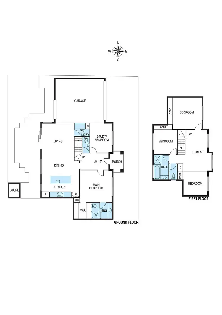 Floorplan of Homely land listing, 311E Chesterville Road, Bentleigh East VIC 3165