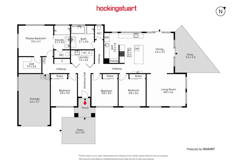 Floorplan of Homely house listing, 118A Hickman Street, Ballarat Central VIC 3350