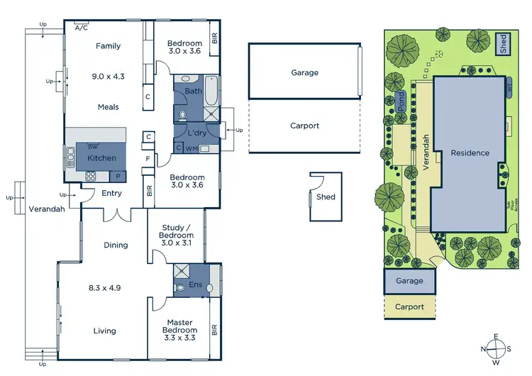 Floorplan of Homely house listing, 2/21 Devon Drive, Blackburn North VIC 3130