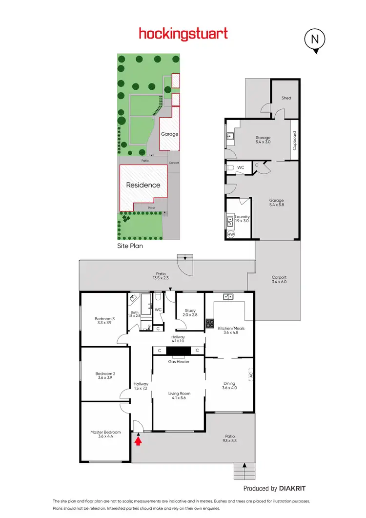 Floorplan of Homely house listing, 33 Merrilands Road, Reservoir VIC 3073