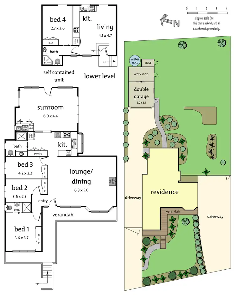 Floorplan of Homely house listing, 21 Buchanan Street, Boronia VIC 3155