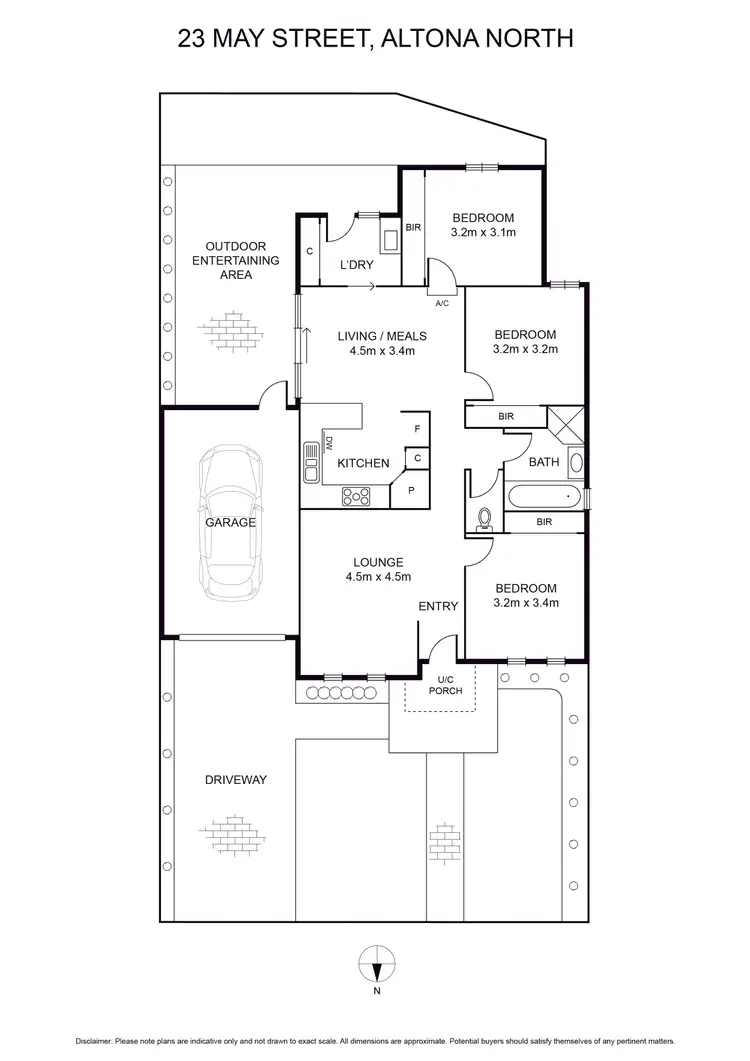 Floorplan of Homely house listing, 23 May Street, Altona North VIC 3025
