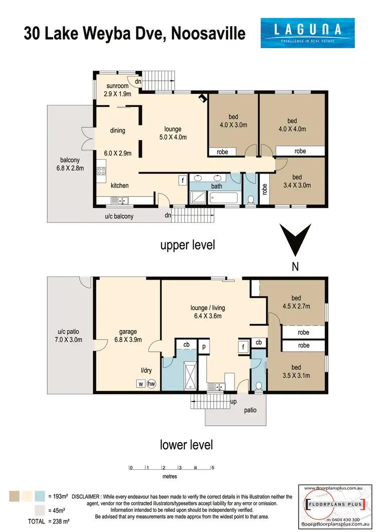 Floorplan of Homely house listing, 30 Lake Weyba Drive, Noosaville QLD 4566