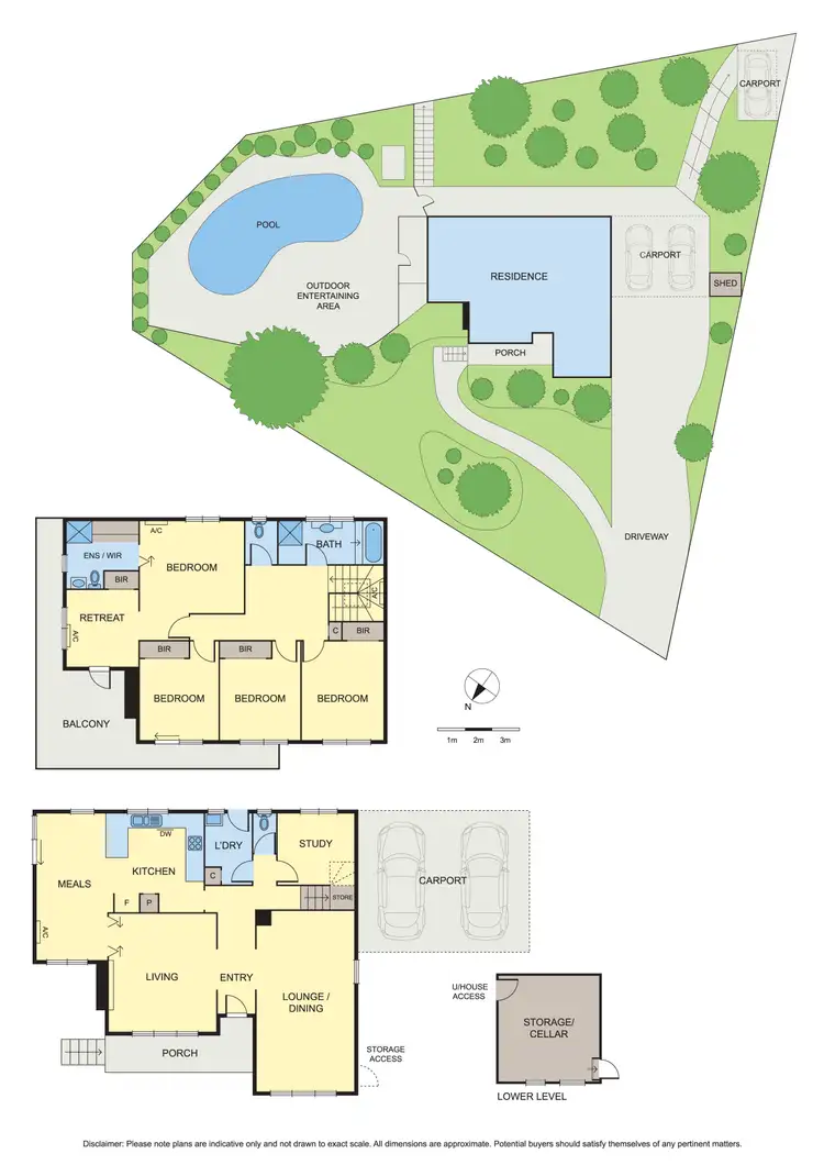 Floorplan of Homely house listing, 61 Hume Street, Greensborough VIC 3088