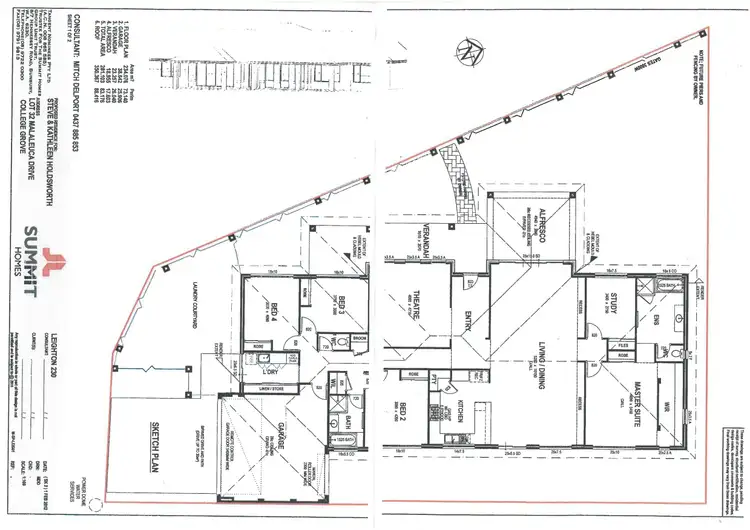 Floorplan of Homely house listing, 15 Melaleuca Drive, College Grove WA 6230