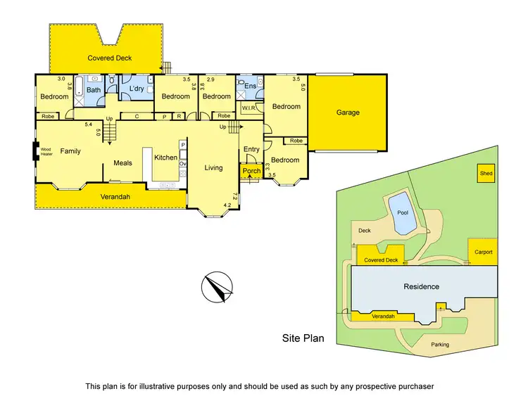 Floorplan of Homely house listing, 25B Carnon Street, Greensborough VIC 3088