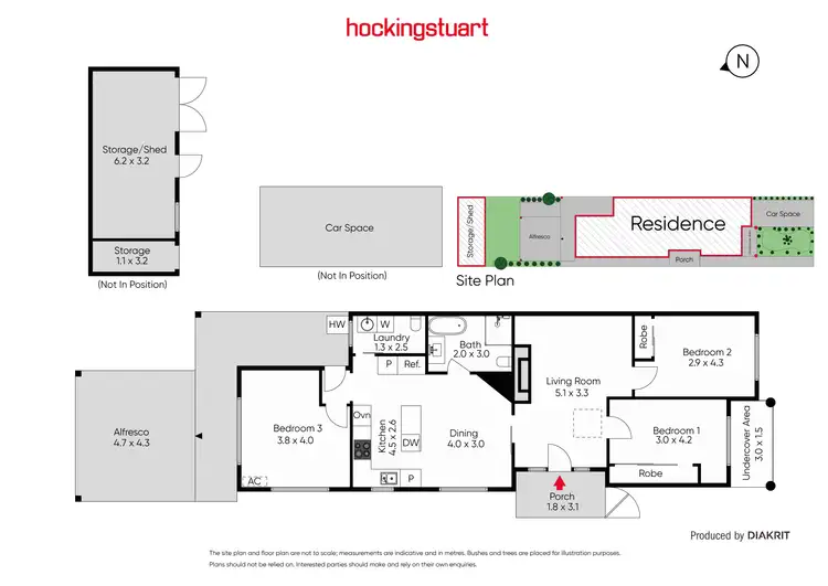 Floorplan of Homely house listing, 14 Graylings Grove, St Kilda East VIC 3183
