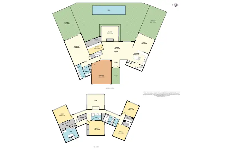 Floorplan of Homely house listing, 18 Spinnaker Rise, Sanctuary Lakes VIC 3030