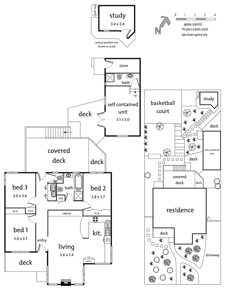 Floorplan of Homely house listing, 41 Robinson Grove, Bulleen VIC 3105