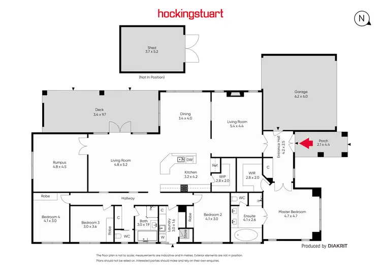 Floorplan of Homely house listing, 11 Provincial Way, Canadian VIC 3350