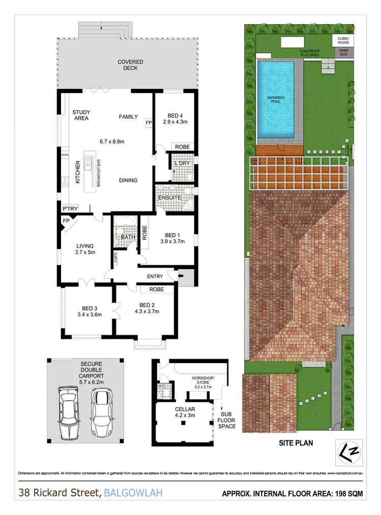 Floorplan of Homely house listing, 38 Rickard Street, Balgowlah NSW 2093