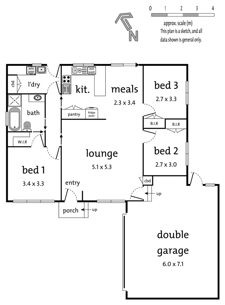 Floorplan of Homely townhouse listing, 2/15 Lynne Street, Donvale VIC 3111