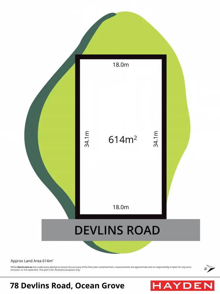 Floorplan of Homely land listing, 78 Devlins Road, Ocean Grove VIC 3226