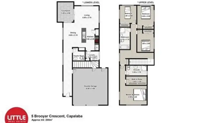 Floorplan of Homely house listing, 5 Brooyar Crescent, Capalaba QLD 4157