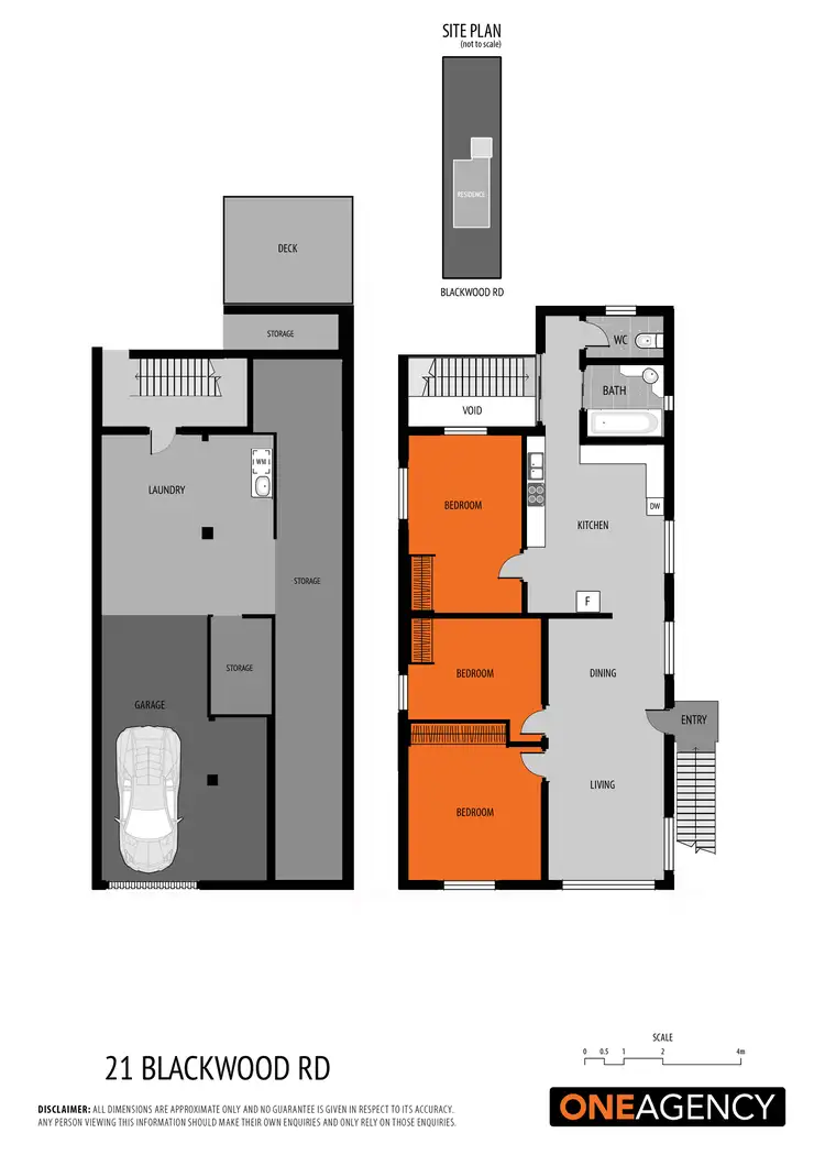 Floorplan of Homely house listing, 21 Blackwood Road, Margate QLD 4019