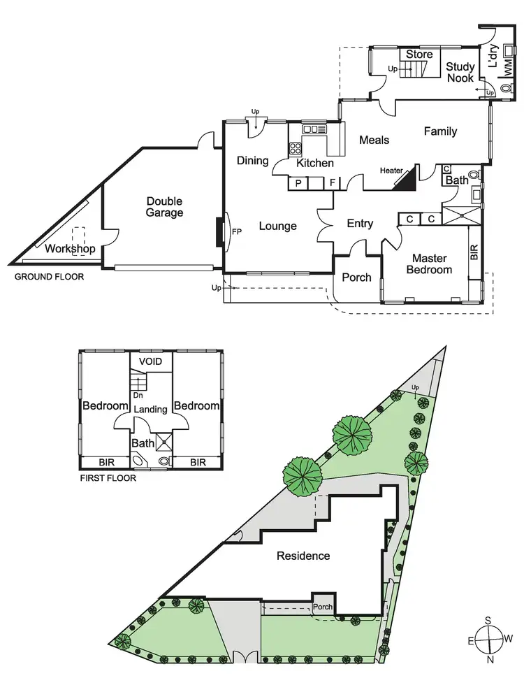 Floorplan of Homely house listing, 37 Ludbrook Avenue, Caulfield South VIC 3162