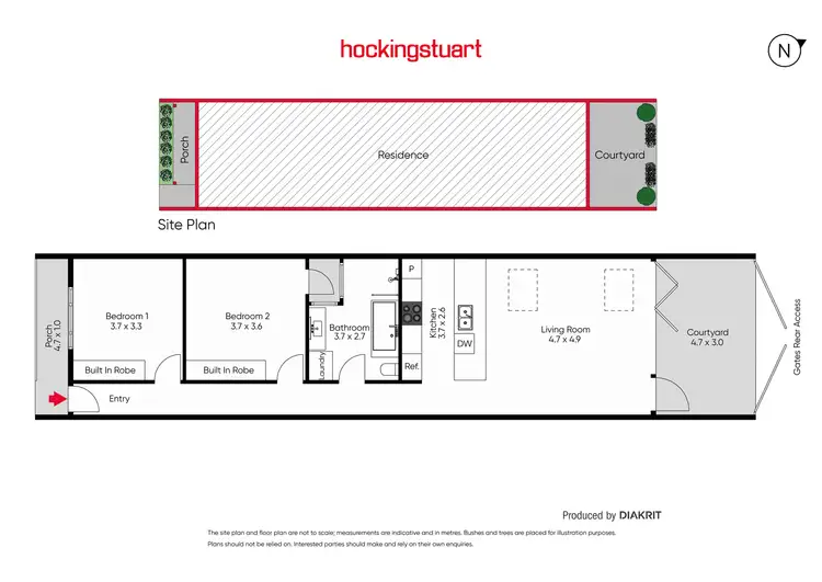Floorplan of Homely house listing, 81 Little Page Street, Albert Park VIC 3206