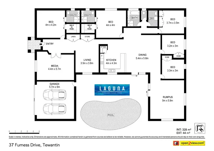 Floorplan of Homely house listing, 37 Furness Drive, Tewantin QLD 4565