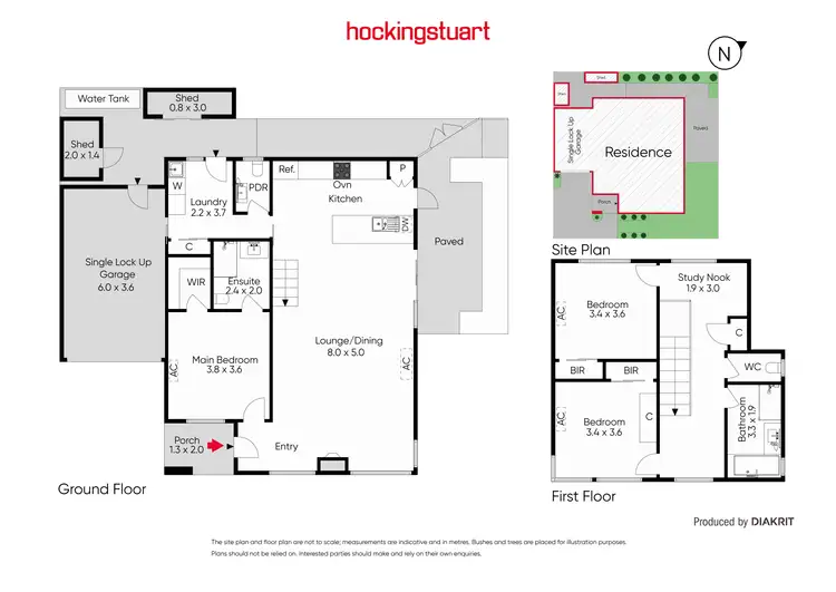 Floorplan of Homely townhouse listing, 3/270 Balcombe Road, Beaumaris VIC 3193