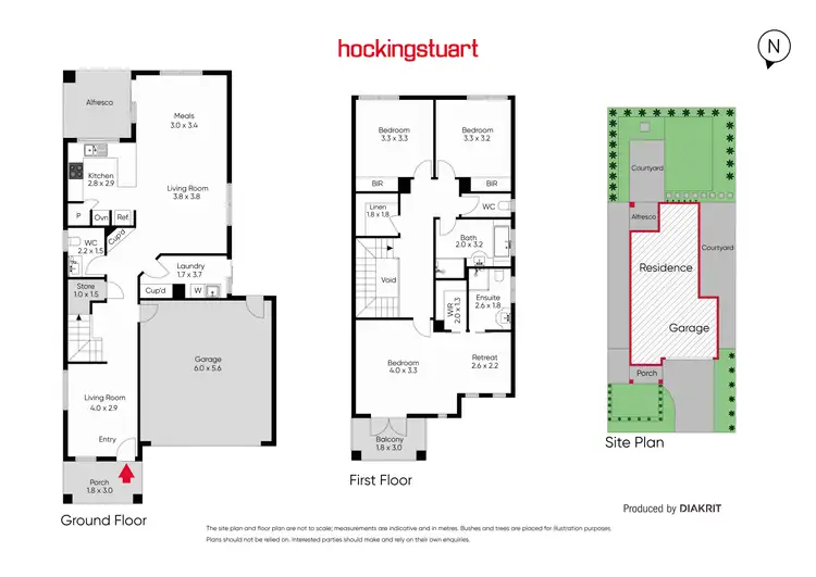 Floorplan of Homely house listing, 27 Half Moon Terrace, Sanctuary Lakes VIC 3030
